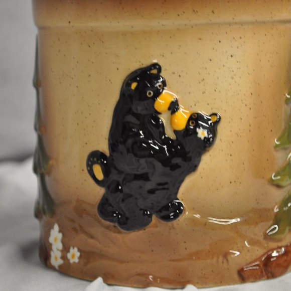 big sky carvers 5 cup canister bearfoots jeff fleming (332w) - Picture 11 of 14